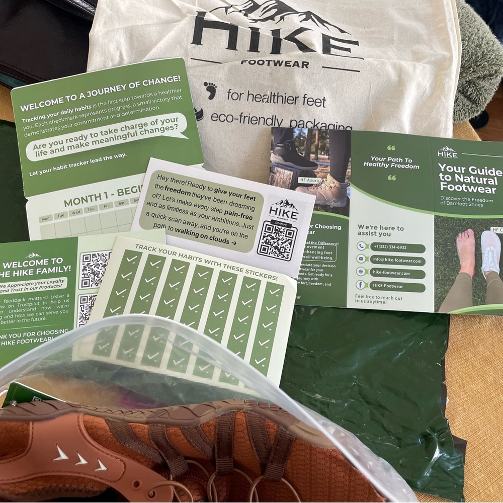 Hike Footwear WMN 10-10.5; Men 8-8.5 NWT